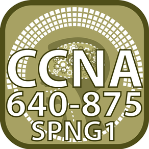 CCNA 640 875 SPNGN1 for Cisco