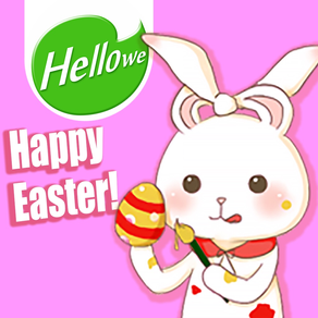 Hellowe Stickers: Happy Easter!