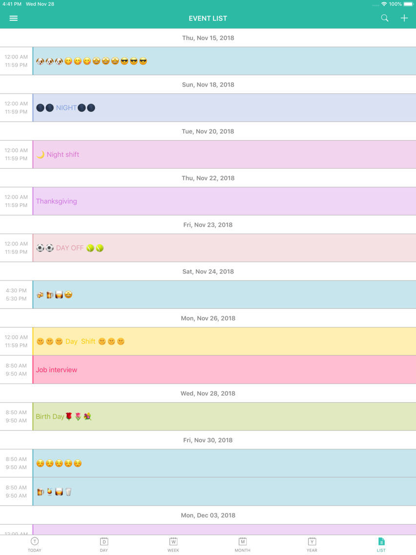 ShiftView - Shift Calender app poster