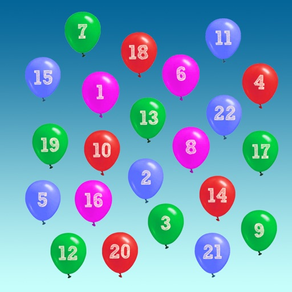 Ballon Mathematik Quiz Addition Antworten Zugänge Spiele für Kinder