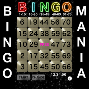 BINGO MANIA - The Card