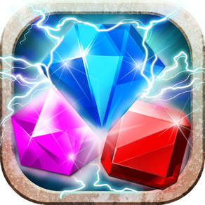 Jewels Quest - Clássico Match-3 Jogo de Puzzle