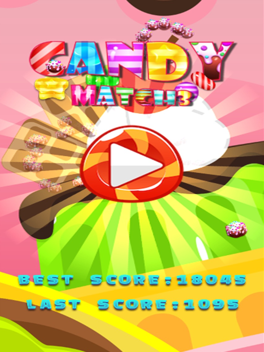 Candies Sweet Game - Match & Puzzle Free poster
