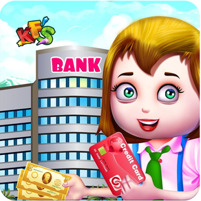 Kids Bank Management Job – Cashier Game