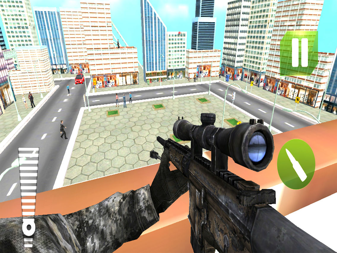 Elite Sniper HeadShot - Combat Commando Street War poster