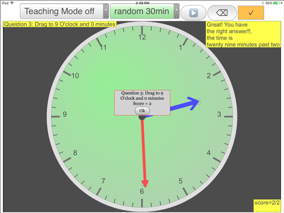 Clock Interactive for Kids Plakat