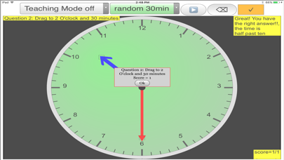 Clock Interactive for Kids Plakat