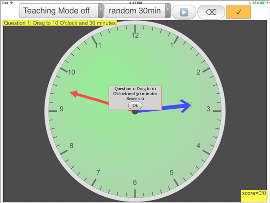 Clock Interactive for Kids Plakat