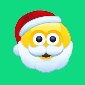 Christmas Animated Stickers Pack Santa Emojis