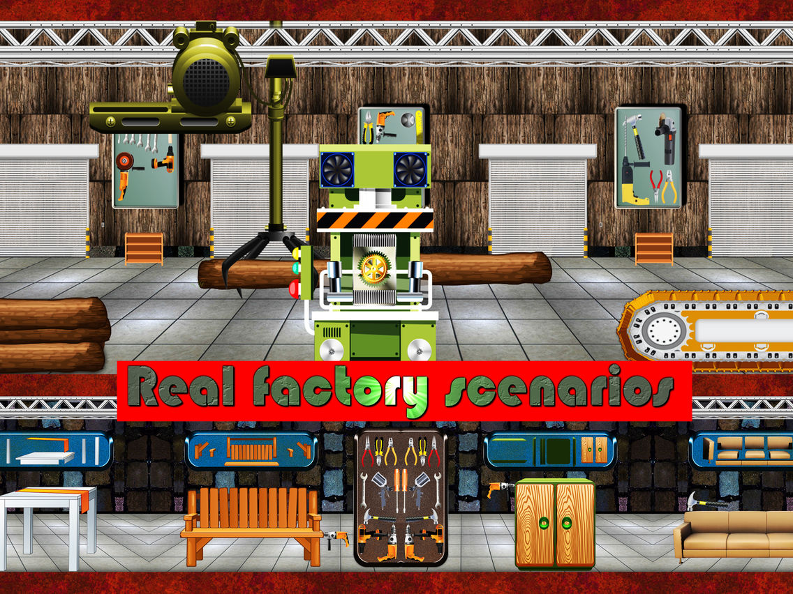 Furniture Factory – Kids Carpenter Game poster