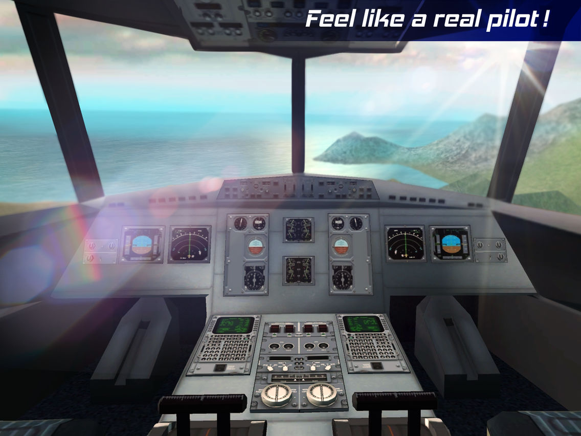 Real Pilot Flight Simulator 3D poster