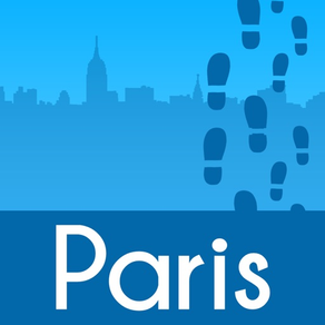 Paris zu Fuß Offline Stadtplan
