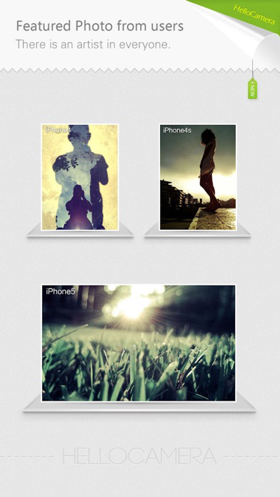 Camera360 Concept - HelloCamera poster
