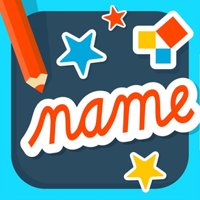 Name Play: a name reading and writing practice kit
