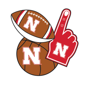 Nebraska Cornhuskers Selfie Stickers