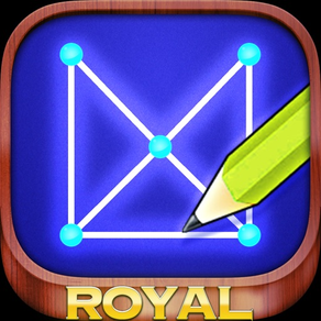 一筆書き ROYAL - 無料パズルで 脳トレ ゲーム