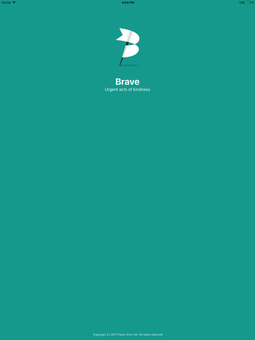 Brave poster