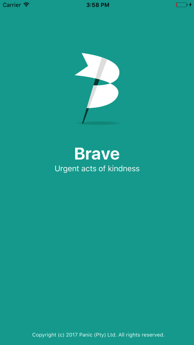 Brave poster