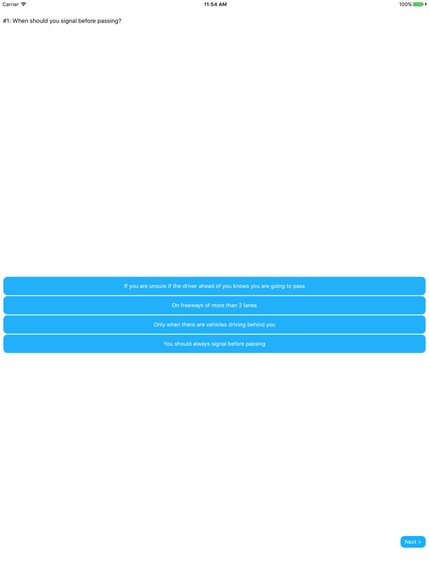 New York DMV Practice Exams for iOS (iPhone/iPad) Free Download at AppPure