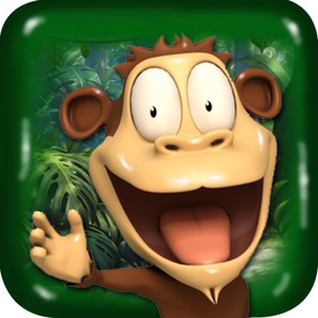 Hungry  Monkey & Bananas:  Monkey Feeding Challenge Game Free For Kids