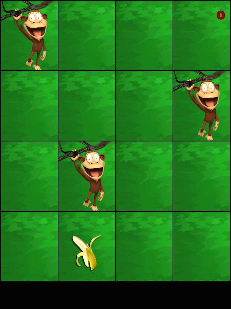 Hungry  Monkey & Bananas:  Monkey Feeding Challenge Game Free For Kids poster
