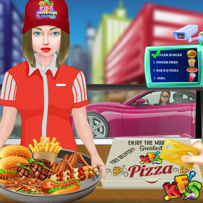 Kids Drive Thru Simulator – Shopping Game
