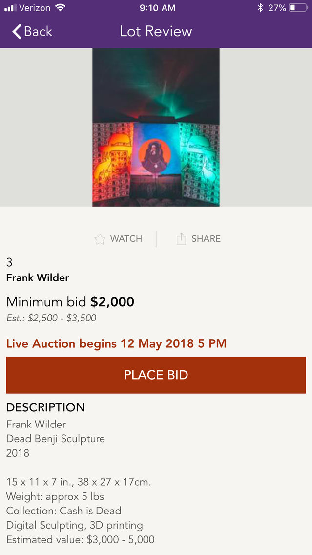 Codex Auctions poster