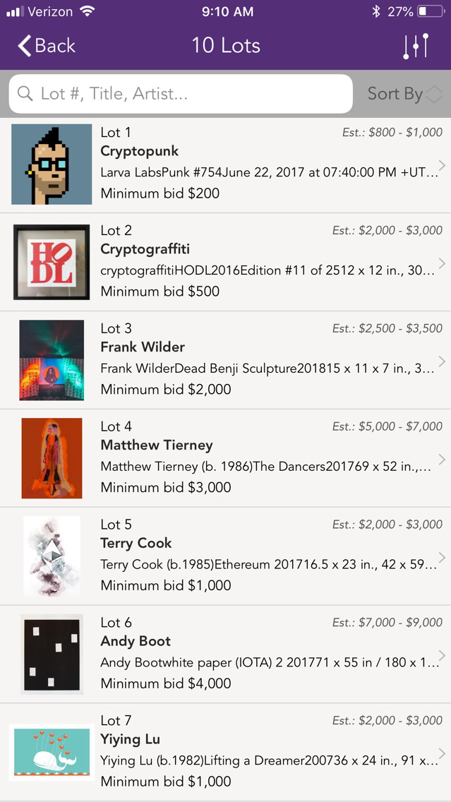 Codex Auctions poster