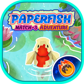 Paper Fish: Match-3 Adventure