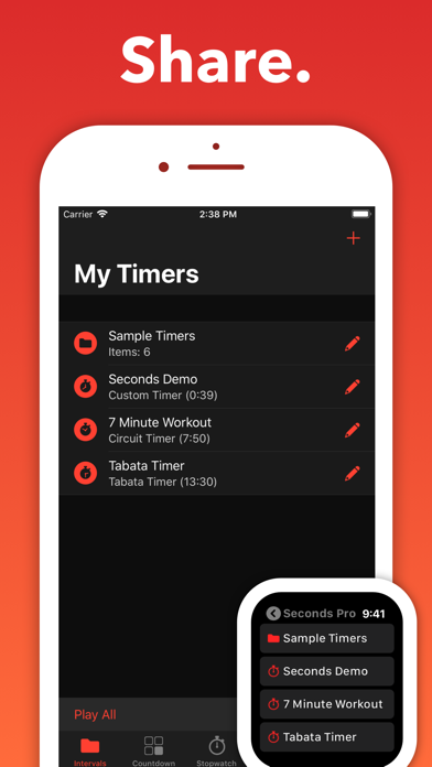 Seconds Pro Interval Timer poster
