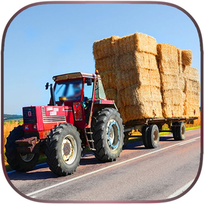 Tractor: Farm Driver - Free 3D Farming Simulator Game Animal & Hay Transporter Farmer Tractor