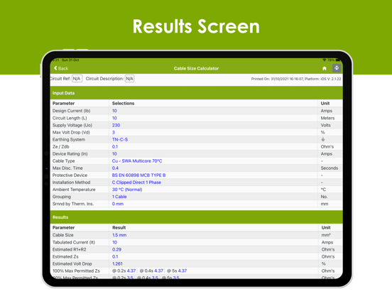 Cable Calc Affiche