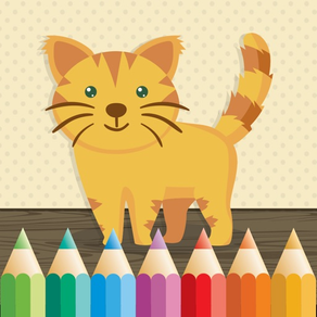 Livro Para Colorir de Gatos Para As Crianças