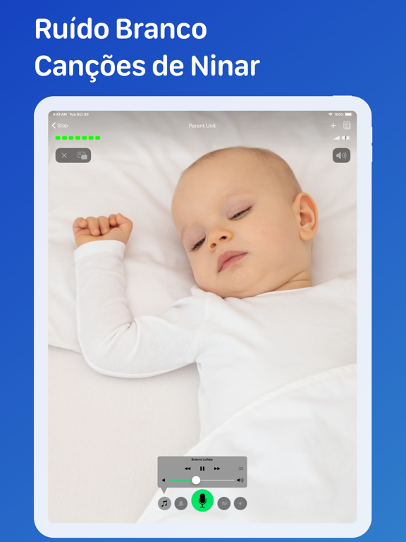 Cloud Baby Monitor Cartaz