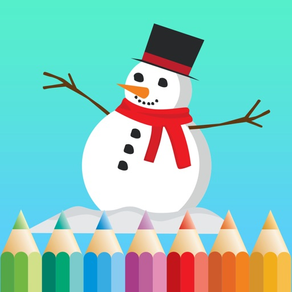 Christmas, Holiday Coloring Book for Kids