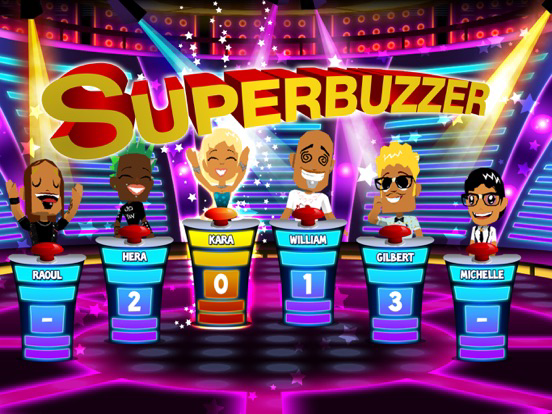 Superbuzzer Trivia Game poster