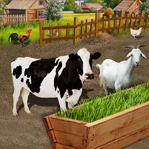 Cultivador animal do alimento: cresça e alimente a