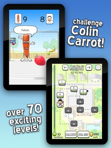 Peter Potato Lite - free vegetable mini games for kids poster