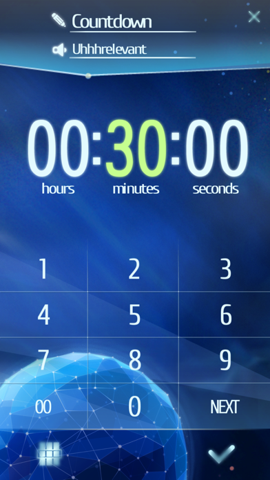 Cooler Countdown Plakat