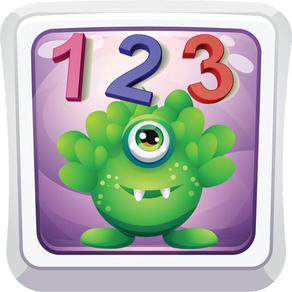 Monstro Bonito 1234 jogos Educativos Para Crianças