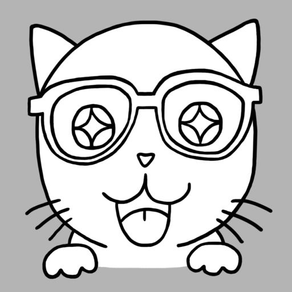 Nerdy Kitty: Cool Cat Stickers