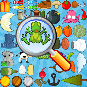 Hidden Objects: Find Animal Fruit Gift Game 4 Kids