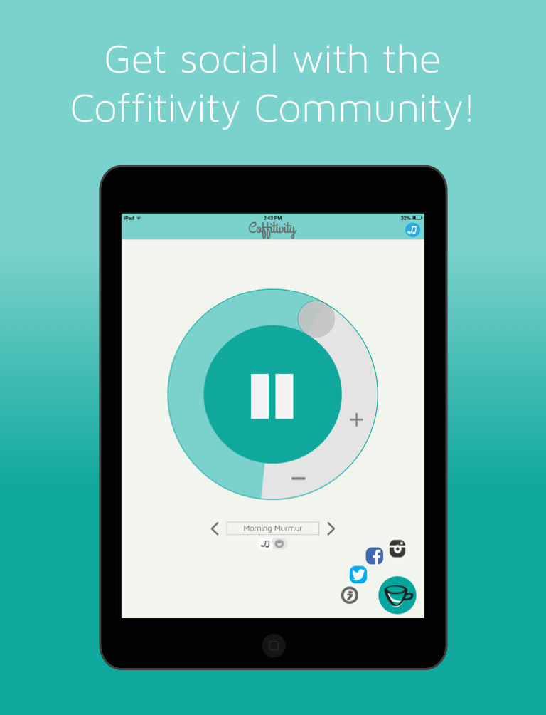 Coffitivity poster