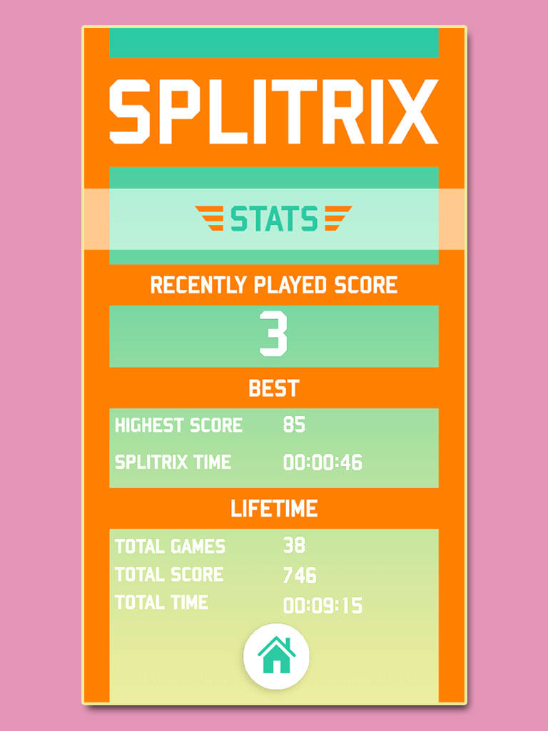 Splitrix : Avoid spikes with extreme rage and fast speed poster