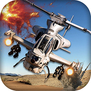 Gunship Heli Warfare Battle Game free