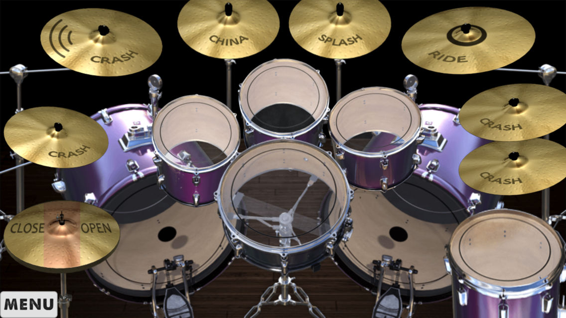 Real Drum Pads Studio Cartaz