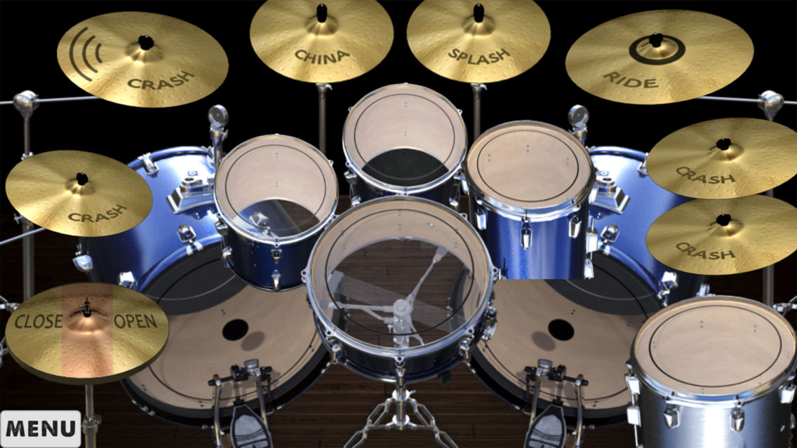 Real Drum Pads Studio Cartaz