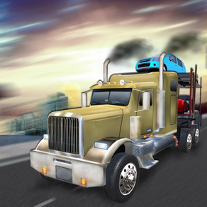 Extreme Driving Car Transporter Truck 3D
