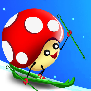 Mushroom Fun Ski Race