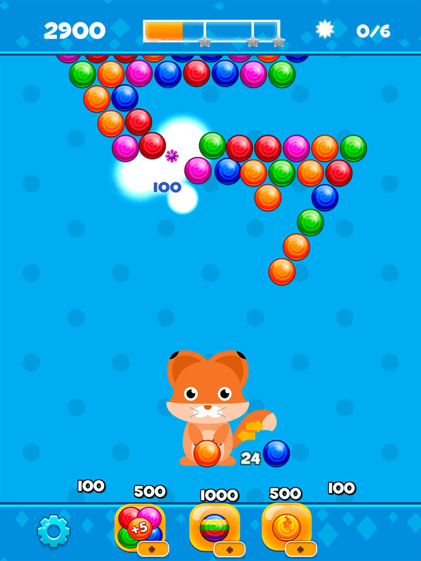 Bubble Shooter: Balloon Cat poster